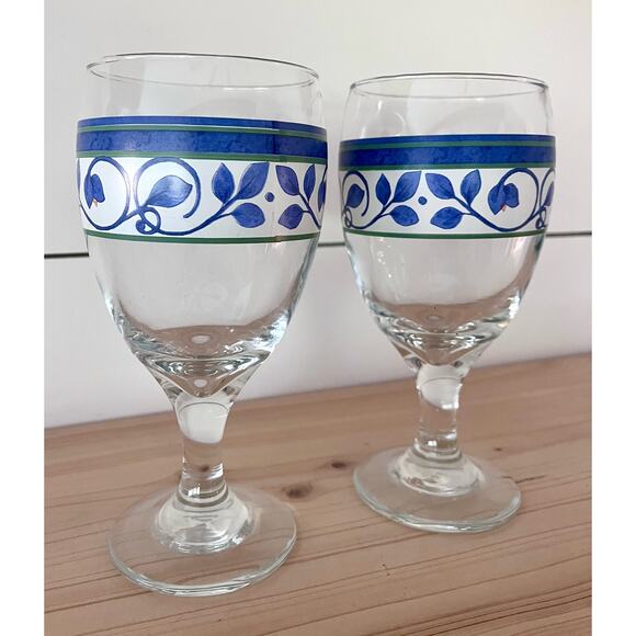 Orleans by Pfaltzgraff Iced Tea Glass Replacement Discontinued -Set of 2 - Picture 2 of 8